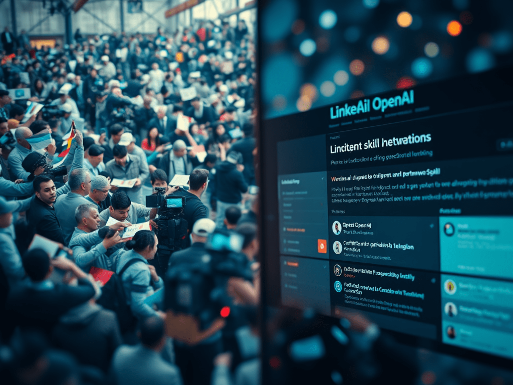 OpenAi zet de aanval in op LinkedIn met een nieuw zakelijk&nbsp;netwerk