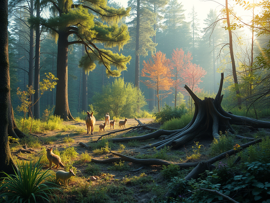 De natuur in Nederland verandert en bossen  komen opnieuw tot&nbsp;leven
